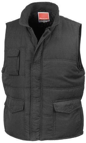 Result Re94a Gilet de Travail sans Manches XL Noir