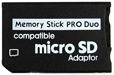 Cablepelado - Adattatore di scheda Micro SD a Memory Stick, colore nero