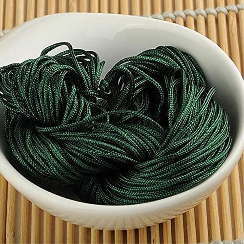 WEDSA Hohe Qualität 1mm 20M Chinesische Knotenschnur Rattail Satin Geflochtene Schnur Gemischte 29 Farben Für DIY Seil Schmuck Erkenntnisse Perlen-5