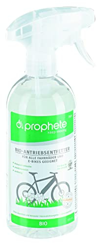 Prophete Fahrradreinigung, Bio-Antriebsentfetter, 500 ml, reinigt wirksam Fahrräder
