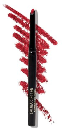 LAURA GELLER NEW YORK Modern Classic Lip Liner, Luxurious Creamy Long Lasting Lip Liner, Prevents Feathering and Fading, Ritzy Red