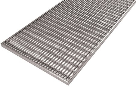 B2 Norm Gitterrost Pressrost verzinkt 350x500x20mm Masche 30/10