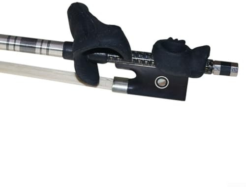Poignée d'archet de violon en silicone pour toutes les tailles - Appareil de correction de posture pour débutant - Support pour archet de violon - Accessoire de prise en main pour archet d'alto -
