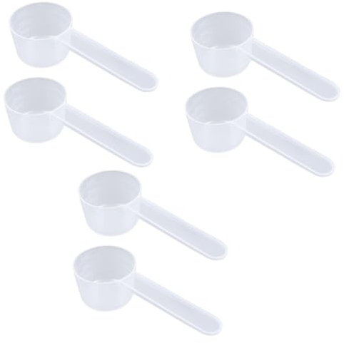 Changyeah 6 cucchiai dosatori da 20 g, spoon con scala per cucina per cuocere e cucinare, cucchiai dosatori per proteine in polvere, caffè, cottura in polvere