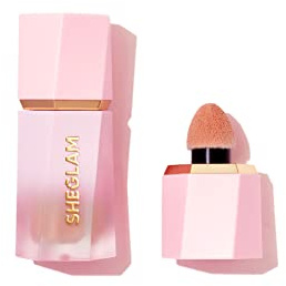 SHEGLAM Color Bloom Liquid Blush Makeup for Cheeks Matte Finish - Hush Hush