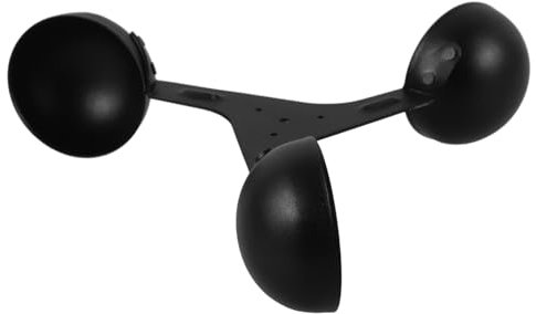 MOTHNUR Anemometro Tazza Ricambio in Metallo Stabile e Leggero Sensore Vento Con Struttura Tazze Per Stazioni Meteorologiche e Misurazione Flusso Aria