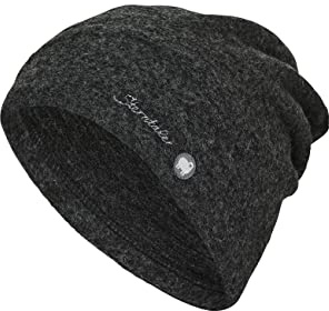 Sterntaler Baby Jungen Beanie Baby Slouch-Beanie Mütze - Beanie Baby, Kinderbeanie, Babymütze - aus Merino Wolle - anthrazit meliert, 49
