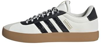 adidas Homme VL Court 3.0 Shoes, Off White/Core Black/Gold Met., 43 1/3 EU