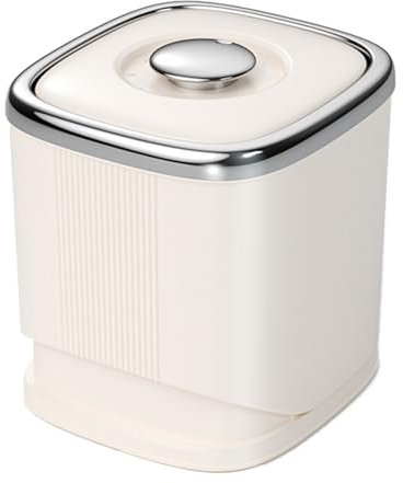 Rdxanc Dispensador de arroz de polipropileno sellado con taza medidora para hogares, cocina, restaurante