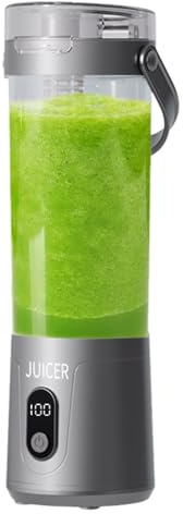 Exprimidores, Exprimidor de Verduras, Licuadora Portátil con Pantalla Digital Gran Capacidad Electrodomésticos Cocina para Naranja Cítricos Limón Viaje Picnic