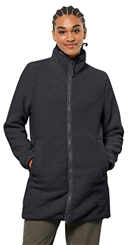 Jack Wolfskin Damen HIGH CLOUD COAT W Fleecemantel, phantom, M