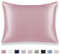 Texbee Silk Pillowcase for Hair and Skin Hidden Zipper, 1PC Silk Pillow Cases Queen Size for Women Men Comfortable Breathable(50x75CM, Cinnamon Pink)