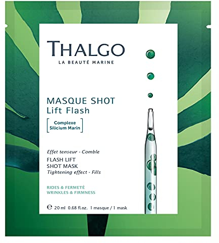 THALGO Lifting-Maske mit Sofort-Effekt Siliziumkomplex strafft Gesichtszüge und füllt Falten