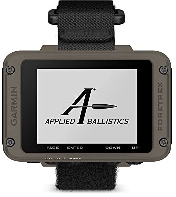 Garmin Foretrex 901, Ballistics Edition, GPS-Navigatoren, verbessertes Multi-Band GNSS, längere Akkulaufzeit