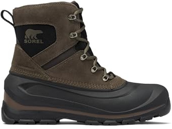 Sorel Mens Buxton Lace Wp Waterproof Snow Boots, Major Black, 12 UK