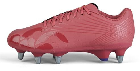 Canterbury Unisex Stamped Grndbrk Team Stiefel, Mars Dust/Orange-Crush/Bernsteingelb, 47 EU