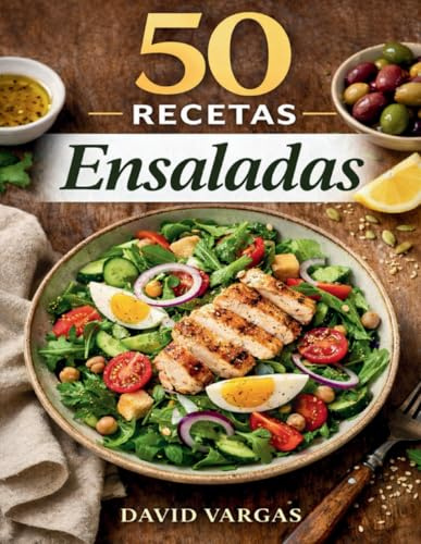 50 Recetas de Ensaladas para Todos los Días: Ideas fáciles, variadas y sabrosas con ingredientes comunes