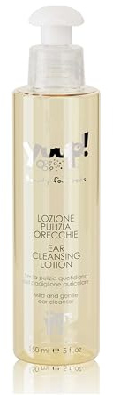 Yuup! – Loción para la Limpieza Diaria de los oídos de Perros y Gatos con Propóleo, Sauce Blanco y Aceite de Árbol de Té, 150 ml