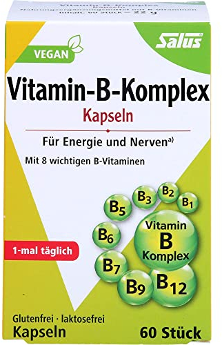 VITAMIN B Komplex vegetabile Kapseln Salus 60 St