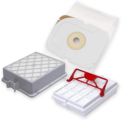 12 Premium Staubsaugerbeutel +1 Hepa +1 Hepa Carbon Filter passend Lux Intelligence - Spezielles hygienisches Synthetikmaterial - Bestleistung beim Saugen - Hochwertige Qualität