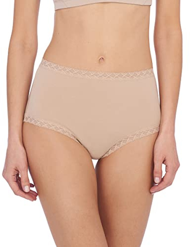 Natori Women's Bliss Full Brief, Cafe, XX-Large