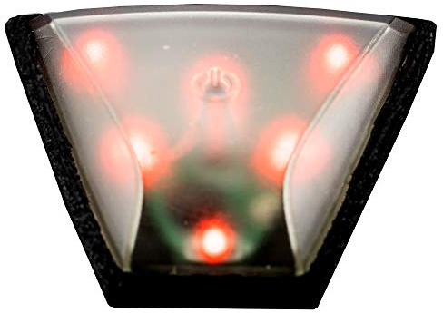 Alpina Unisex - Adulti, PLUG-IN-LIGHT IV Luce per casco da bicicletta, transparent, One Size