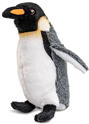 Uni-Toys - Kaiserpinguin - 19 cm (Höhe) - Plüsch-Vogel, Pinguin - Plüschtier, Kuscheltier