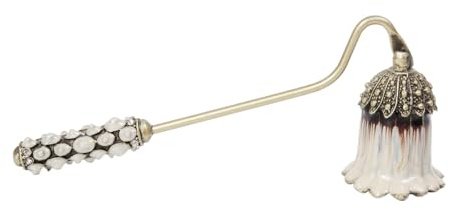 thewense Éteignoir à bougies, Éteignoir à bougies vintage avec manche long, Éteignoir à bougies décoratif en métal antique comme cadeaux pour décoration de la maison