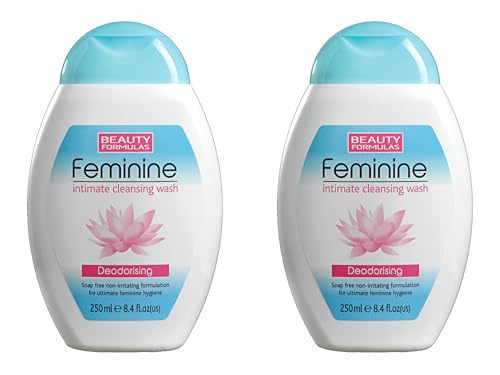 Feminine Intimate Cleansing Wash 2 x 250ml - Soap-Free, Gentle and Non-Irritating Daily Hygiene Wash