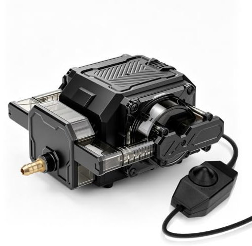 42 watt akvarieluftpump | justerbar dammluftare för trädgårdsdamm
