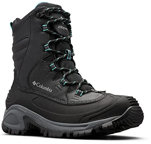 Columbia BUGABOOT III WATERPROOF botas de nieve impermeables Mujer , Negro (Black x Pacific Rim), 39 EU