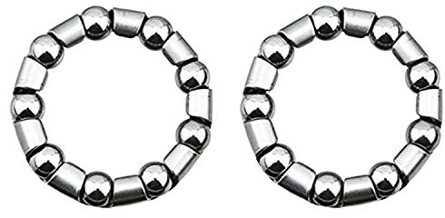 YouU Cuscinetto Gabbietta Gabbia a Sfera 5/16'' x 7/9/12 per Crank Bici della Bicicletta Crank Biciclette Limousine Beach Cruiser Stretch Biciclette (5/16''x9)