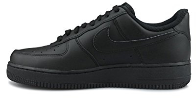 NIKE Air Force 1 '07, Zapatillas Hombre, Negro Triple Black, 42 EU