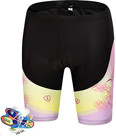 LIANYG Radhosen Frauen-Sommer-Fahrradshorts Outdoor-MTB-Mädchen-Reitfahrrad Kurze Hosen Radlerhose Herren 46 (Color : Shorts 5, Size : M)