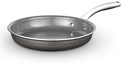 Tower T900207 Cerastone Pro Forged Aluminium 24cm Frying Pan with Non-Stick Coating, Graphite, Grey