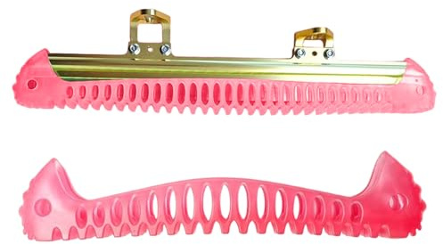 1 paire de trempettes élastiques douces et légères pour patins à glace pour enfants et jeunes, entraînement quotidien, intérieur, extérieur, vacances, vacances