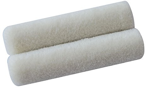 Redtree Industries 36030 Mohair Mini Paint Roller Cover - 4, Twin Pack, Gray