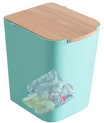 Pattumiera da pavimento, della spazzatura con coperchio apribile | Pattumiera con coperchio ribaltabile per pavimenti domestici, cestino portaoggetti per rifiuti per interni e