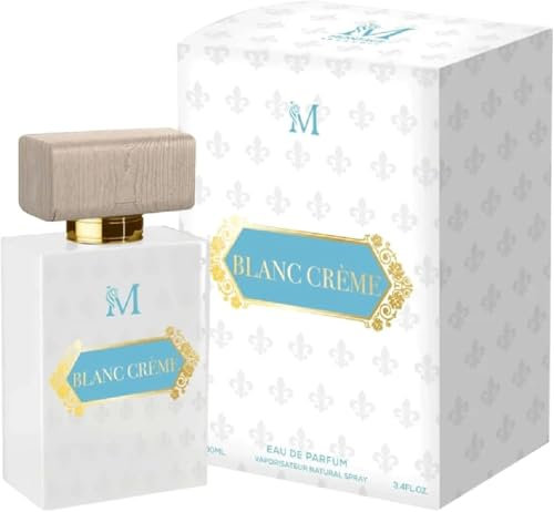Blanc Crème Eau de Parfum 100ml – Profumo Fresco, Elegante e Raffinato – Fragranza Unisex dal Carattere Delicato e Avvolgente – Flacone da Collezione con Tappo in Legno