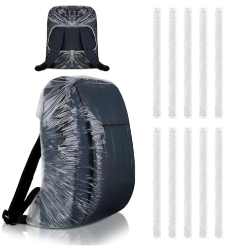 OUDQFCJ Housse de Sac à Dos Anti Pluie,10 Pièces,Protection Étanche,Housse Réfléchissante,Sac pour Cartable et Sac à Dos,Facile à Transporter,Pour Camping,Randonnée,Trekking,Cyclisme