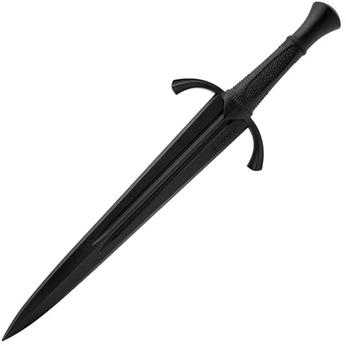 Honshu Training Medieval Arming Dagger | 19 1/2 Overall Length | Polypropylene Construction | Realistic Size and Weight | Textured Non-Slip Handle | Safe for Practice and Sparring | 19 1/2 Overall