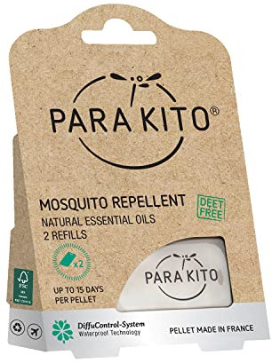 Para'Kito Recambio de Pastillas contra Mosquitos, Dos Unidades.