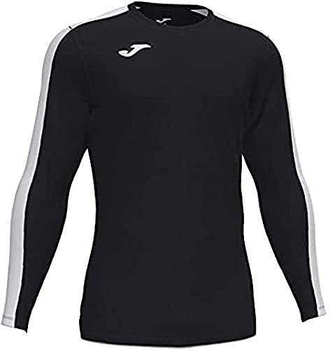 Joma Academy T-Shirt à Manches Courtes pour Homme, Noir/Blanc, XL
