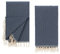 Tuiste Saunatuch Petrolblau 2er Pack, Saunakilt Damen und Herren, Strandtuch, Saunahandtuch, Picknickdecke, Hamamtuch%100 Baumwolle, Strandtücher, Strandhandtuch XXL, Badehandtuch 100x180