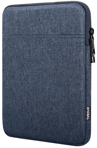TiMOVO 13 Inch Tablet Sleeve for MacBook Air, MacBook Neo, iPad Air 13 M3 2025, iPad Pro 13/12.9, Galaxy Tab S9 Plus/S10+/S9 FE+, Remarkable Paper Pro 11.8, Protective Pocket Bag, Midnight Blue