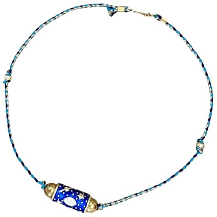 Linvimia Cadena de cordón de rosa con revestimiento cultural, joyería tradicional exitosa para ocasiones informales, joyería exitosa, One Size, como se describe, como se describe