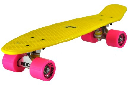 Ridge Skateboards Original Mini Cruiser 22, Hecho en el Reino Unido, 55cm