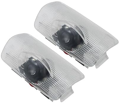 BYBEST Luce di Benvenuto per portiera Auto 2 Pezzi, per Toyota GT86 2013-2023 Luci Laterali proiettore di Luce Logo per portiera dell'auto
