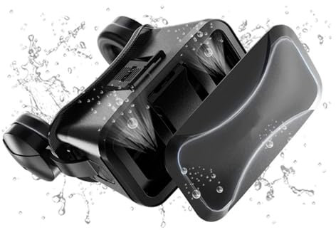 3D VR-headset med fjärrkontroll - VR-glasögon för spel, VR-headset med trådlös fjärrkontroll, 3D VR-glasögon för, VR-glasögon med spelkontroll, Virtu Reality-headset