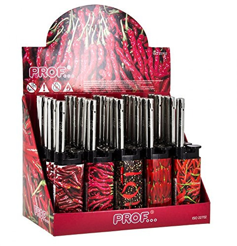 Sconosciuto Briquet à gaz Plus léger Pepper x 25, 2